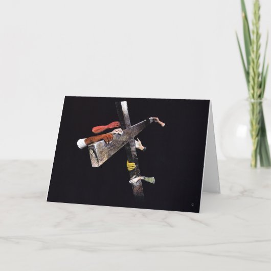 Gered uit de duisternis feestdagen kaart (Voorkant)