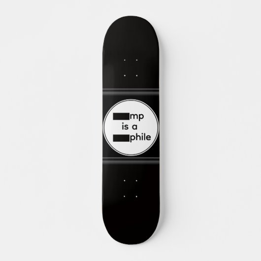 Geredacteerde Skateboard (Voorkant)