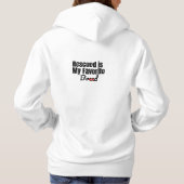 Geredd is Mijn Favoriete Ras – Dierenredding Hoodie (Achterkant)