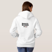 Geredd is Mijn Favoriete Ras – Dierenredding Hoodie (Achterkant volledig)