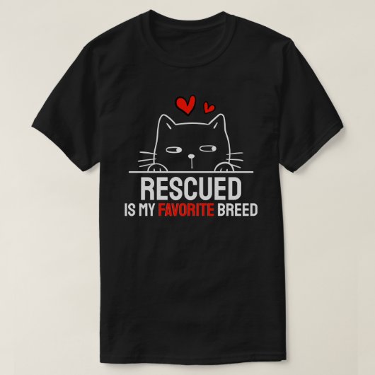 Geredd is mijn favoriete ras t-shirt (Design voorkant)