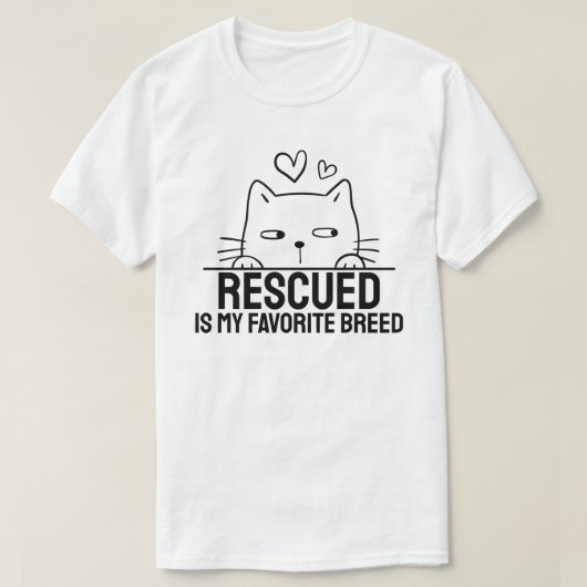 Geredd is mijn favoriete ras t-shirt (Design voorkant)