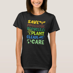 Geredde dieren Dierenredding Red de bijen 1 T-shirt