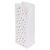 Geredde wat wijn grappig citaat kat wijn cadeautas (Achterkant Gekanteld)