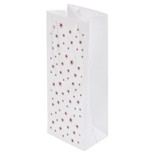 Geredde wat wijn grappig citaat kat wijn cadeautas (Achterkant Gekanteld)