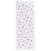 Geredde wat wijn grappig citaat kat wijn cadeautas (Achterkant)