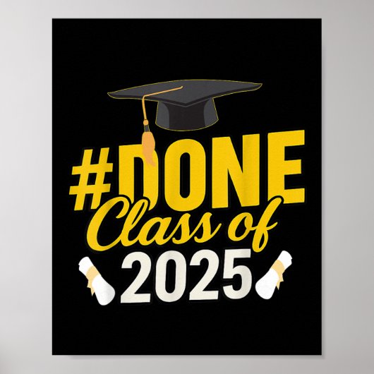 Gereed CL van 2025 Afstuderen groep Afstuderen Poster (Voorkant)