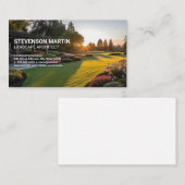 Gereed gazon | Bloembed | Landschapsarchitectuur Visitekaartje (Voorkant / Achterkant)