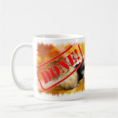 Gereed-Hij is verhoogd Koffiemok (Links)