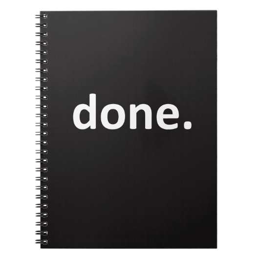 Gereed Notitieboek (Voorkant)