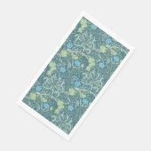 GEREED TOWEL : WILLIAM MORRIS : ZEEWEED SERVET (Hoek)