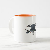 Gereed Tweekleurige Koffiemok (Voorkant links)