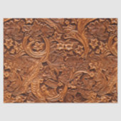 Gereedgemaakte lederen dansbloemen Decoupage Tissuepapier (Voorkant)