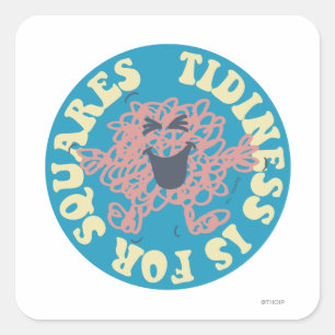 Gereedheid voor vierkantjes vierkante sticker