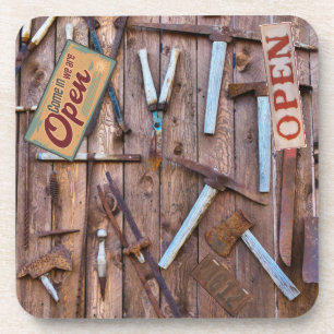 gereedschap Antiek gereedschap Bier Onderzetter