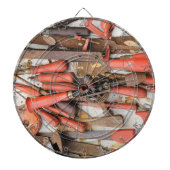 Gereedschap Antiek Rustiek Rood Man Tool Dartbord (Voorkant)