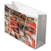 Gereedschap Antiek Rustiek Rood Man Tool Groot Cadeauzakje (Voorkant Gekanteld)