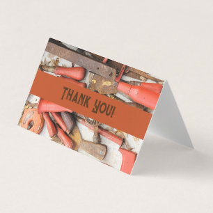 Gereedschap Antiek Rustiek Rood Man Tool Kaart