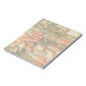 Gereedschap Antiek Rustiek Rood Man Tool Notitieblok (Linkerzijde)