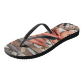 Gereedschap Antiek Rustiek Rood Man Tool Teenslippers (Schuin)