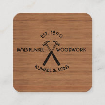 Gereedschap Black Hammer LOGO  houten constructie