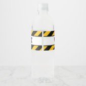 Gereedschap & Bouwwerk Zone Waterfles Labels Etiket (Achterkant)