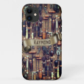  gereedschap Carpentry l Antiek keukengadgets Case-Mate iPhone Case (Achterkant)