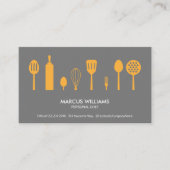 gereedschap | Chef-kok Visitekaartje (Voorkant)