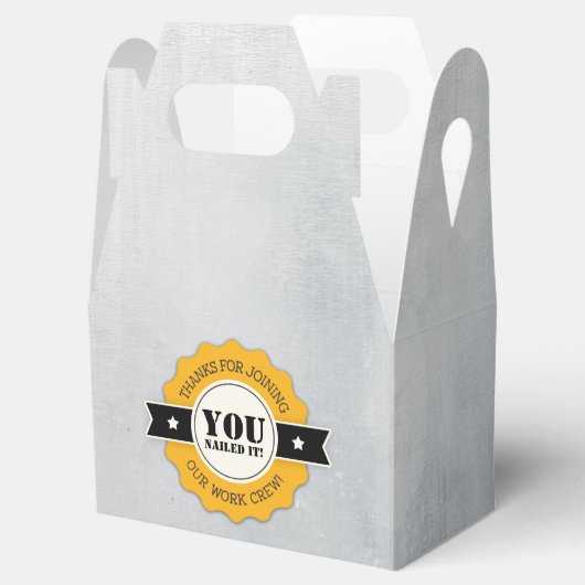 Gereedschap & constructie Thema Feestvoordeelvakke Bedankdoosjes (Geopend)