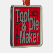 Gereedschap en Die Maker Extraordinaire Metalen Ornament (Rechts)