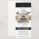 Gereedschap Feest Uitnodiging (Voorkant / Achterkant)