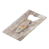 Gereedschap Forel Creditkaart Flessenopener (Achterkant Gekanteld)