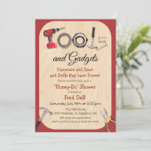 Gereedschap & Gadgets Honing Do Douche Uitnodiging (Staand voorkant)