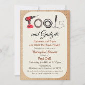 Gereedschap & Gadgets Honing Do Douche Uitnodiging (Voorkant)