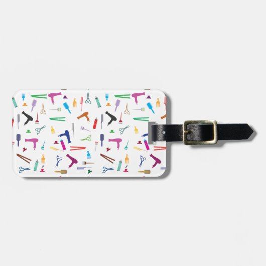 Gereedschap Haarstijlen 2 Bagagelabel (Voorkant horizontaal)