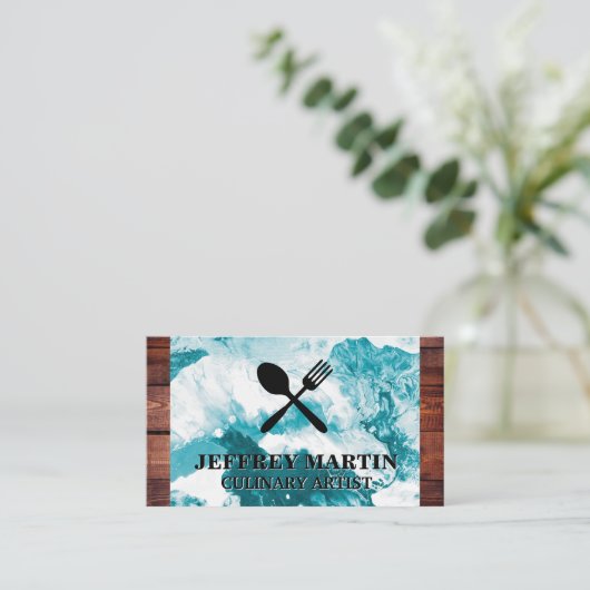 gereedschap | Houtsim | ABSTRACT Visitekaartje (Staand voorkant)