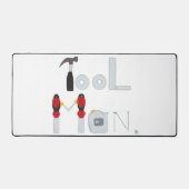 Gereedschap Man, Gereedschap in kleur Desk Mat (Voorkant)