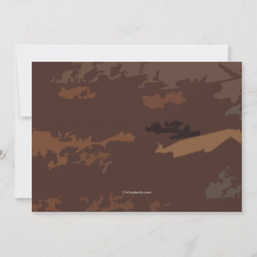 Gereedschap Masculinaire uitnodiging (Achterkant)