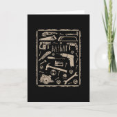 Gereedschap met lijst  kaart (Voorkant)