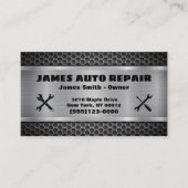 Gereedschap Metalen ontwerpauto Automatisch repare Visitekaartje (Voorkant)