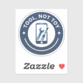 Gereedschap Niet Speelgoed Sticker 2x2 (Vel)