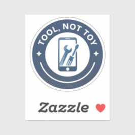 Gereedschap Niet Speelgoed Sticker 2x2
