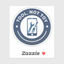 Gereedschap Niet Speelgoed Sticker 3x3