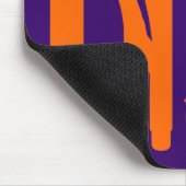 Gereedschap - Oranje op diep Paars Muismat (Hoek)