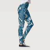 Gereedschap Patroon 01.b DBlue BG Leggings (Rechts)