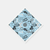 Gereedschap Patroon 01.b LBlue BG Servet (Hoek)
