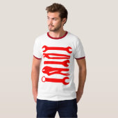 Gereedschap - Rood T-shirt (Voorkant volledig)