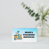 Gereedschap Schoonmaak Huisdiensten | Meisjes Visitekaartje (Staand voorkant)