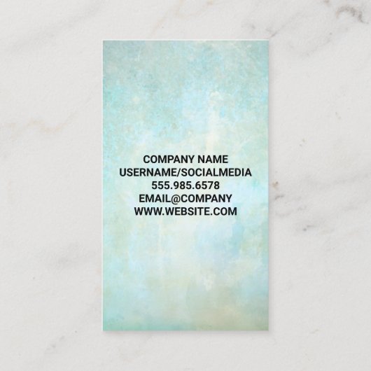 Gereedschap Tekenpenseel maken Visitekaartje (Achterkant)