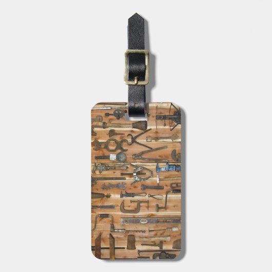 Gereedschap van het vak bagagelabel (Voorkant verticaal)